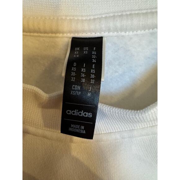 adidas women’s Script Oversize Sweatshirt size XS - Picture 6 of 7